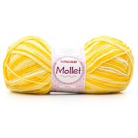 Lã Mollet Mesclado 100g 9368 raio de sol