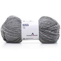 Lã Nina Pingouin 40g - Saldão 1847 m. granito plus