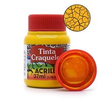 Tinta Craquelex Acrilex 37ml 505 - amarelo ouro