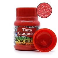 Tinta Craquelex Acrilex 37ml 507 - vermelho fogo