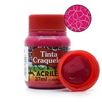 Tinta Craquelex Acrilex 37ml 509 - vermelho carmim