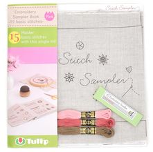Manual de Amostra de Bordados Pink - Tulip