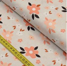 Tecido Estampado para Patchwork - Flores (0,50x1,40)