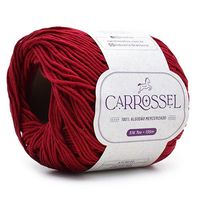 Linha Carrossel para Amigurumi Neo Fios - 135 metros Vermelho