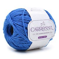 Linha Carrossel para Amigurumi Neo Fios - 135 metros Azul royal