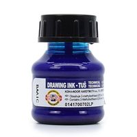 Tinta Nanquim Drawing Ink - Koh-I-Noor  Azul