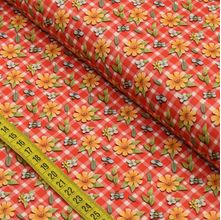 Tecido Estampado para Patchwork - Picnic : Mini Floral Vermelho (0,50x1,40)