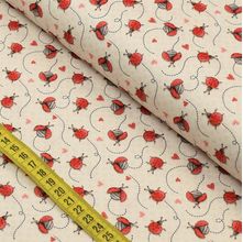 Tecido Estampado para Patchwork - Picnic : Mini Joaninhas (0,50x1,40)