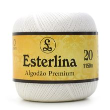 Linha Esterlina nº 20 Branca - 1150 Metros