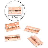 Junção (Dobradiça) 26 x 15 mm - 4 unidades Rosê