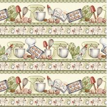 Tecido Estampado para Patchwork - Barrados : Barrado Mini Confeitaria (0,50x1,40)