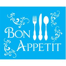 Stencil Opa 20 x 25 cm - Bon Appettit - 1153