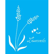 Stencil Opa 20 x 25 cm - Lavanda - 1780