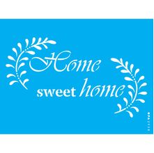 Stencil Opa 15 X 20 cm - Home Sweet Home - 2938