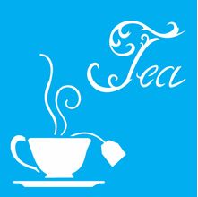 Stencil Opa 14 X 14 cm - Tea - 1743