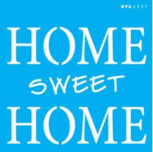 Stencil Opa 14 X 14 cm - Home Sweet Home - 2337