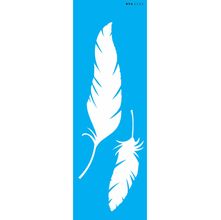 Stencil Opa 10 x 30 cm - Penas - 2332