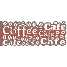 Stencil Opa 10 x 30 cm - Negativo Café - 722