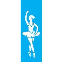 Stencil Opa 10 x 30 cm - Bailarina - 699