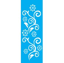 Stencil Opa 10 x 30 cm - Arabesco Flores - 960