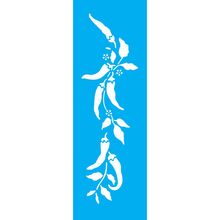 Stencil Opa 10 x 30 cm - Pimentas I - 116