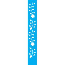 Stencil Opa 4 X 30 cm - Flor Folha - 1926