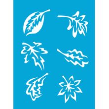 Stencil Opa 15 X 20 cm - Folhas - 233
