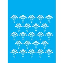Stencil Opa 15 X 20 cm - Estamparia Flor Leque - 1316