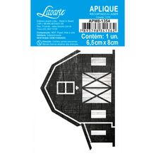 Aplique de MDF e Papel - Farm : Celeiro - APM8-1354