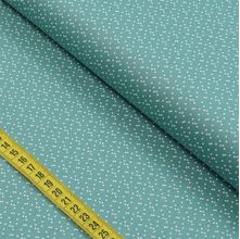 Tecido Estampado para Patchwork - Summer Fresh : Crazy Dots Verde Eucalipto (0,50x1,40)