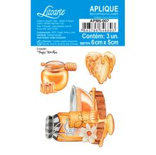 Aplique de MDF e Papel - Doces Momentos - APM6-007