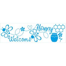 Stencil Litoarte Tays Rocha 28 x 8 cm - STE-384 Doces Momentos