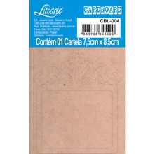 Aplique Cardboard Litoarte - Moldura com Arabesco - CBL-004