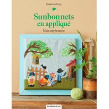 Livro Sunbonnets en Appliqué Mois Après Mois (Sunbonnets Aplicados Mês após Mês)