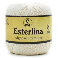 Linha Esterlina nº 8 Cores - 350 Metros Natural