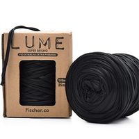 Fio de Malha Lume Super Brilho Fischer - 140 Metros 40 preto