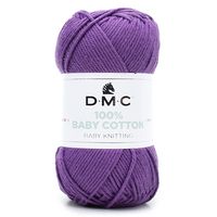 Fio Baby Cotton DMC 50g - 100% Algodão
 756 roxo