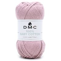 Fio Baby Cotton DMC 50g - 100% Algodão
 768 quartzo