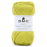 Fio Baby Cotton DMC 50g - 100% Algodão
 752 lima