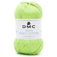 Fio Baby Cotton DMC 50g - 100% Algodão
 779 verde limão