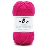 Fio Baby Cotton DMC 50g - 100% Algodão 755 rosa