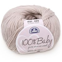 Lã Baby Merino DMC 50g
 011 bege claro