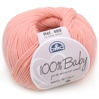 Lã Baby Merino DMC 50g
 042 coral