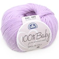 Lã Baby Merino DMC 50g
 061 lilás