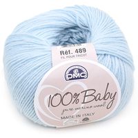 Lã Baby Merino DMC 50g 071 azul bebê