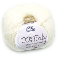 Lã Baby Merino DMC 50g 003 cru