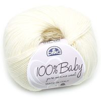 Lã Baby Merino DMC 50g
 003 cru