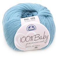 Lã Baby Merino DMC 50g
 712 azul piscina