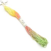 Linha para Bordar Tie Dye Pastel Tingimento Artesanal  09