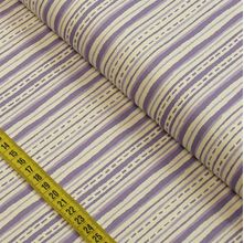 Tecido Estampado para Patchwork - Capadócia : Listrado Lilás (0,50x1,40)